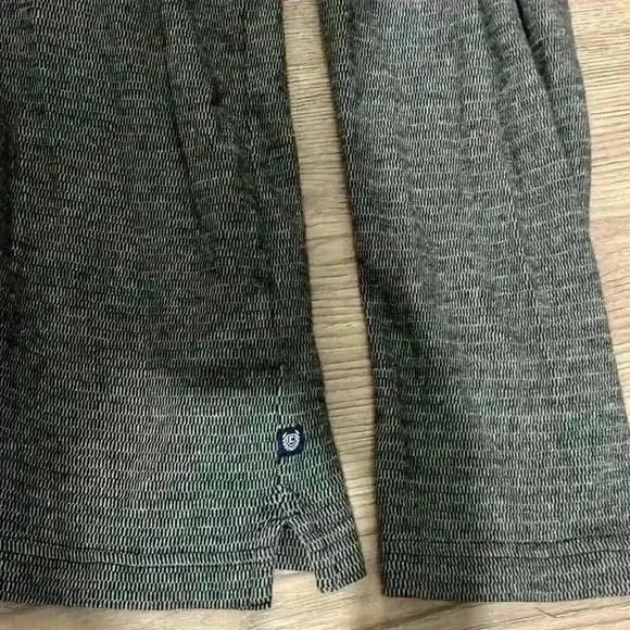 Men’s Chaps 100% Cotton Long Sleeve 3/4 Zip Polo Gray Size XXL - Picture 4 of 7